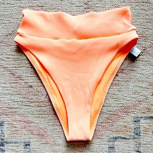 NWT Aerie• high waisted cheeky swim bottoms